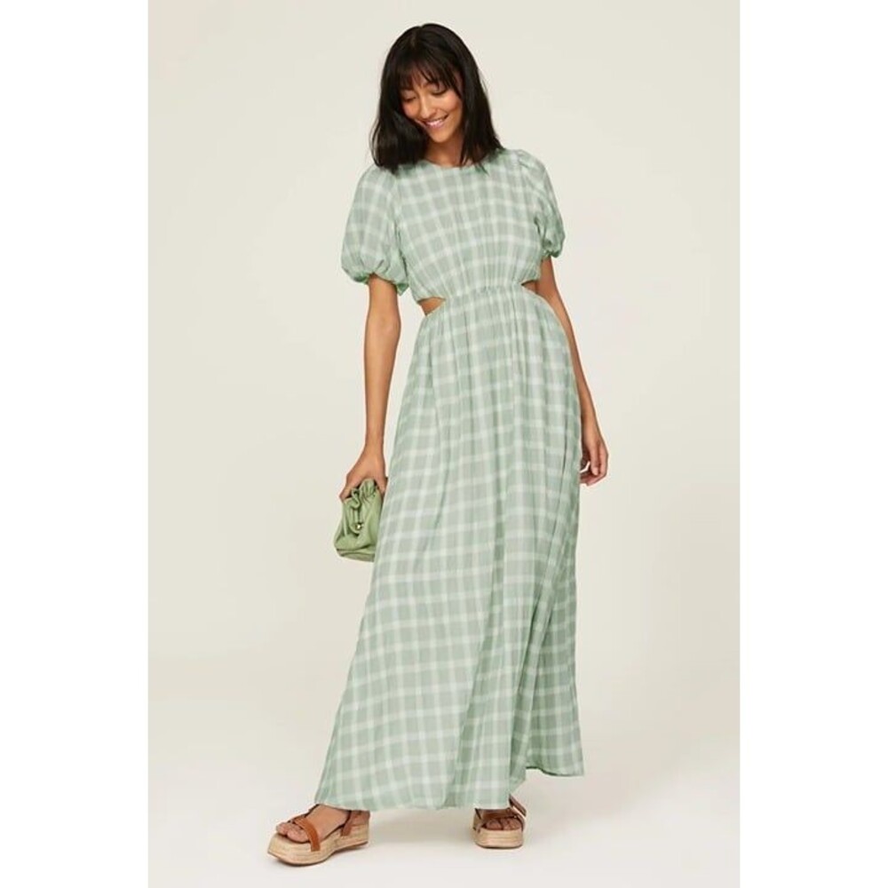 Show Me Your Mumu Eloise Cutout Maxi Dress - M
